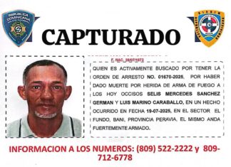 Policía Nacional captura en San Cristóbal a hombre acusado de doble homicidio en Baní